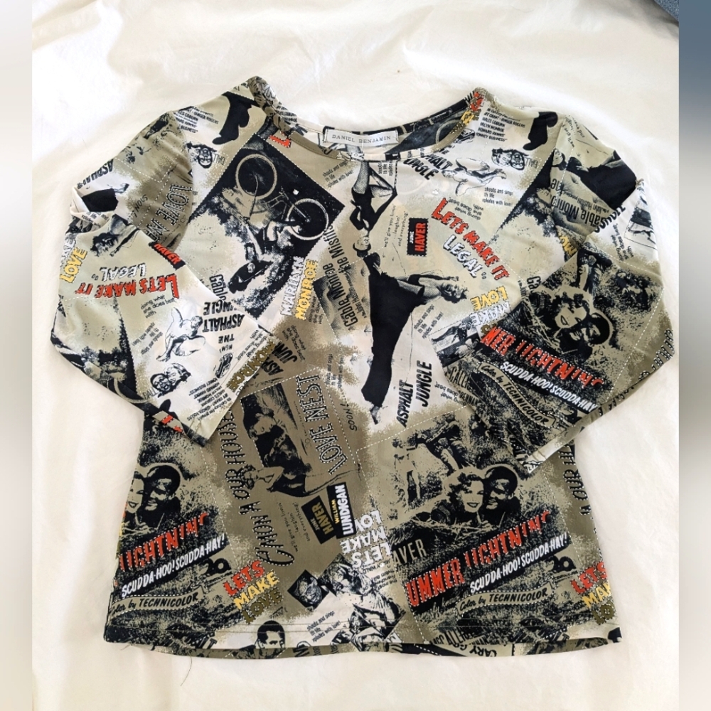 Y2K Marilyn Monroe Long Sleeve Shirt